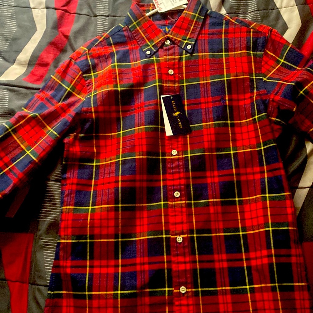 Red Ralph Lauren Flannel
